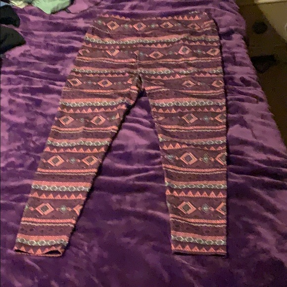 Hollister Tribal Leggings Size Large - Picture 1 of 3